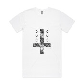 CrossBlackPaisley - Long Tee [White/Grey]